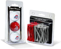 Team Golf NCAA Logo Imprinted Golf Balls (3 Count) & 2-3/4" Regulation Golf Tees (50 Count), Multi Colored
