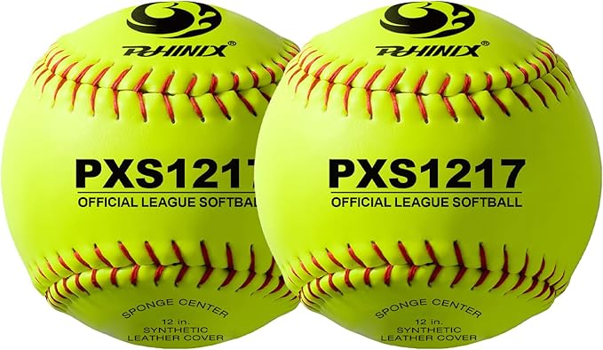 PHINIX Safety Softball for Training and Recreational Play 11" & 12" Options