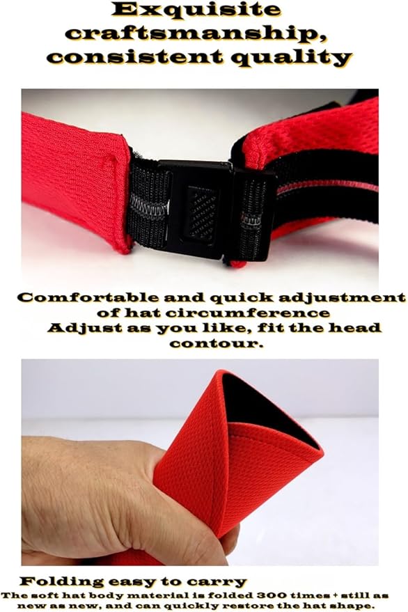 Sports Sun Visor,Baseball Hat Breathable Mesh. Adjustable Athletic Visor for Running, Tennis, Golf