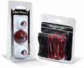 Team Golf NCAA Logo Imprinted Golf Balls (3 Count) & 2-3/4" Regulation Golf Tees (50 Count), Multi Colored