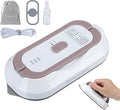 Biupky Travel Iron, Mini Dry Iron for Clothes with Global Voltage 100-240V, 300W Fast Heat Up in 60s, Ceramic Non-Stick Soleplate, Ultra Lightweight 0.8lbs for Travel, Home, Dorms, RV