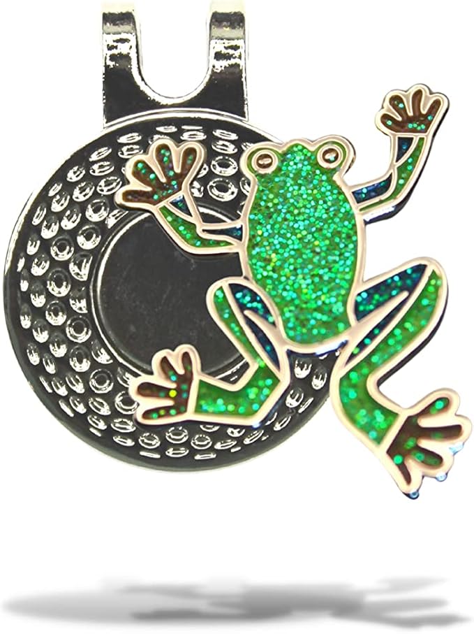 Mulligan Hooligan Golf Ball Marker + Magnetic Hat Clip, Funny and Unique Golf Gift, Premium Quality, The Perfect for Your Favorite Golfer, Golf Accessories for Any Occasions