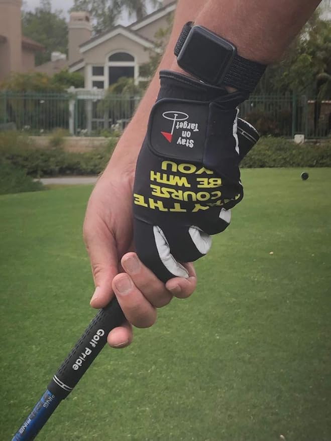 Giggle Golf Men's Golf Glove | Funny Golf Glove