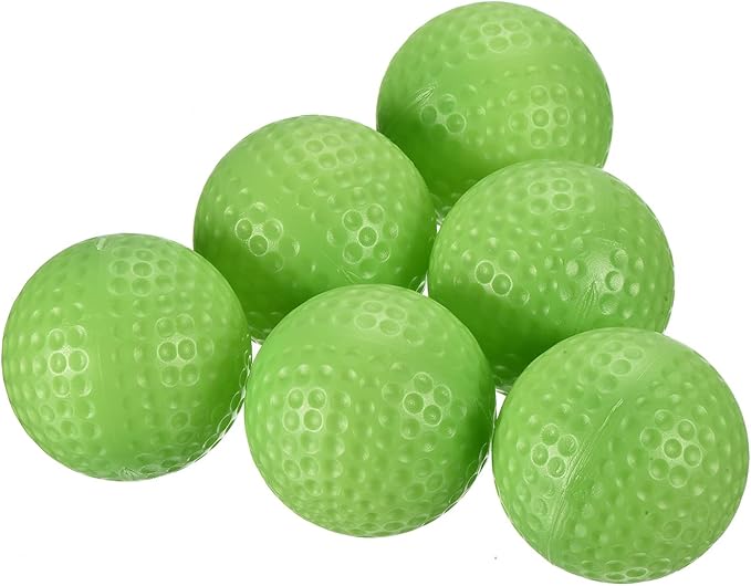 PATIKIL Golf Practice Balls, Hollow Flight Training for Indoor Swing Practice