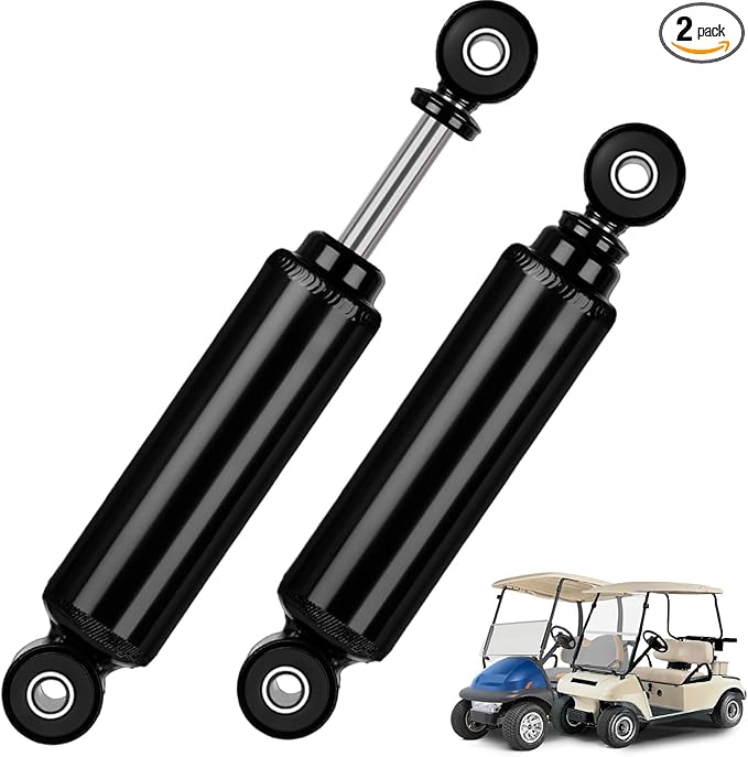 Club Car Front Shocks Golf Cart Shock Absorbers for Club Car DS G&E 1981-2011, Precedent G&E 2004 up, Tempo 2018 up, OEM 1010991, 1014235, 102588601, 2 Pack