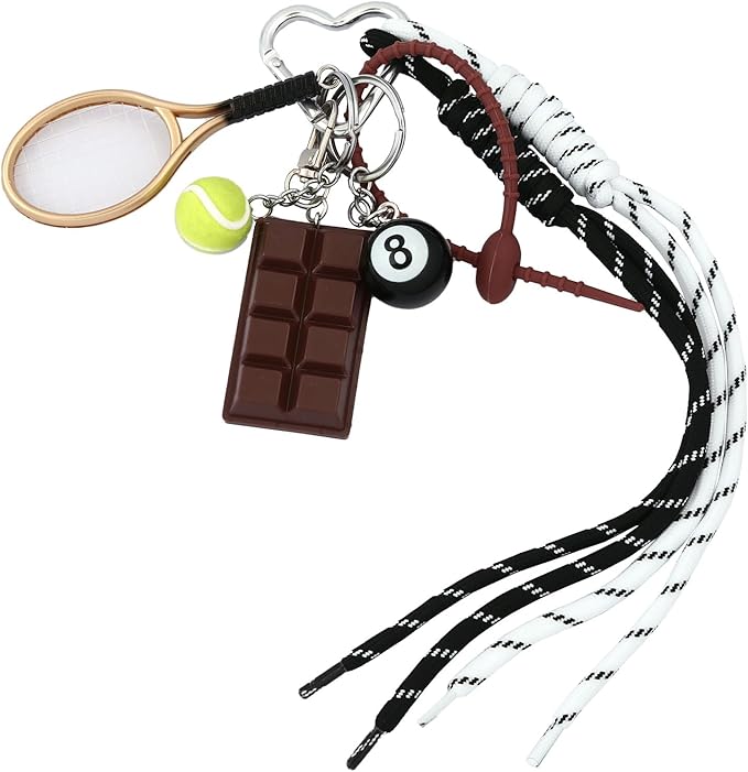 Tote Bag Purse Charms for Handbags - Cute Keychain, Y2K Rope Key Chain Accessories - Designer Jewelry Gift for Women