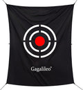 Gagalileo Golf Target Cloth: Protective Net Portable Easy Setup with Ropes Indoor Outdoor Practice All Golfers Training Accuracy for Backyard Garage