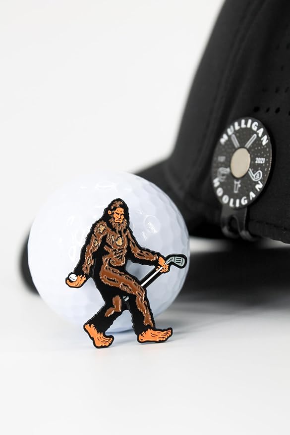 Funny Golf Ball Marker + Premium Magnetic Hat Clip | Unique Gift for Men & Women Golfers | Hilarious Golf Accessory for Any Golfer | NEW Designs!
