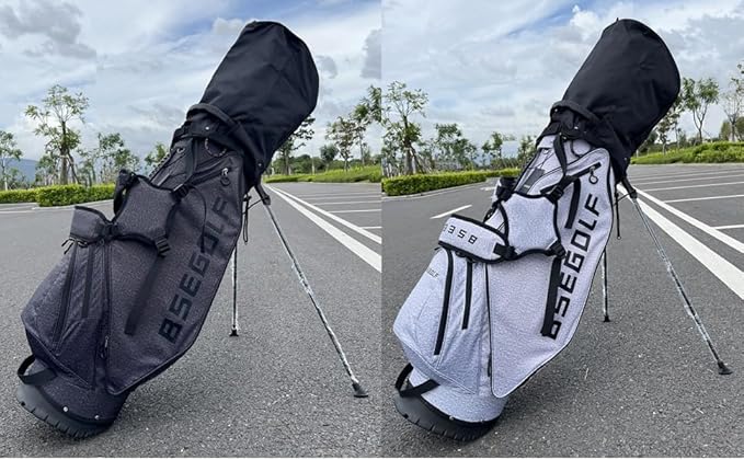 Golf Bag Cover/rain Cover Durable 1680D Nylon Waterproof and dust Cover fits Most 8.5-9 inch Golf Bag/Golf Stand Bag,Golf Gift for Man/Woman Golfers