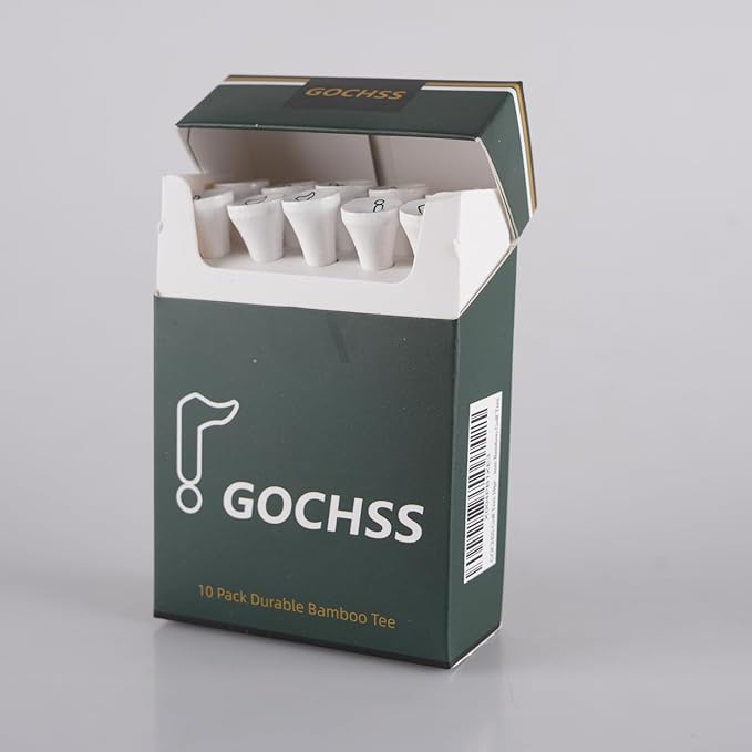 Premium Bamboo Golf Tees (83mm)
