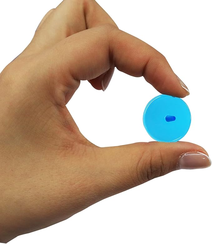Golf Ball Markers Bulk 50/100/150 Pcs Position Marker Multicolor Transparent Plastic 25mm Flat Round Golf Mark Accessories