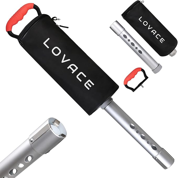 Golf Ball Retriever, Shag Bag for Golf Balls with Detachable Aluminum Alloy Tube