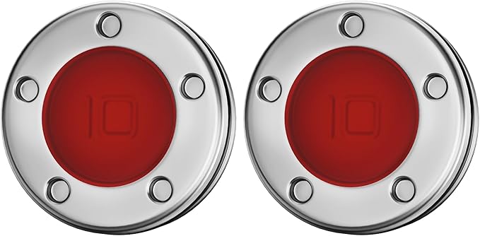 2pcs 5g/10g/15g/20g/25g/30g/35g/40g/45g Golf Custom Weights Compatible with Titleist Scotty Cameron Golf Club Putters Newport Red (2PCS10g(Doesn't include Wrench))