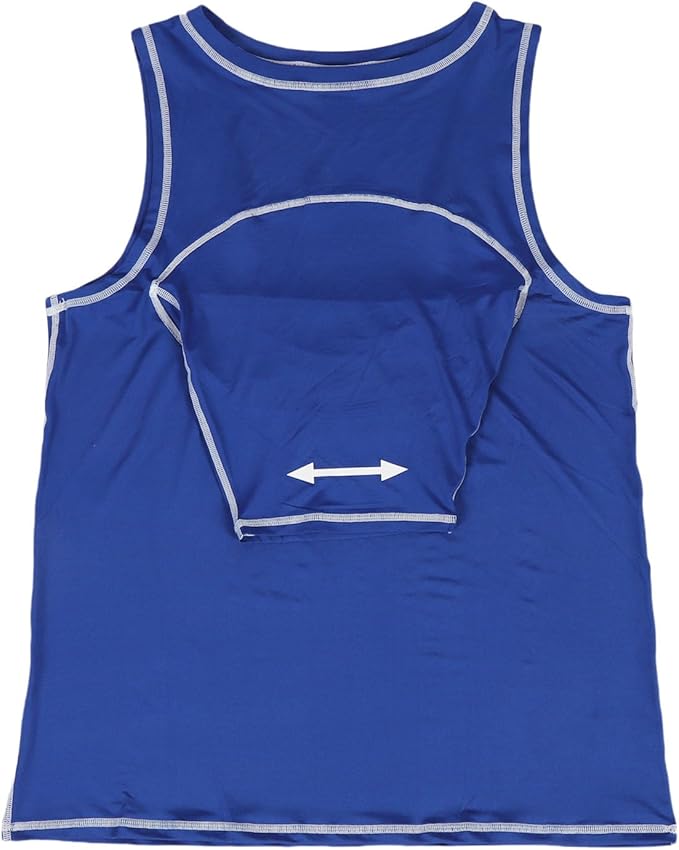 Club Swing Training Vest, Golf Posture Shirt with Swing Training Aid Blue S Lightweight for Outdoor Golf Practice Arm Body Alignment