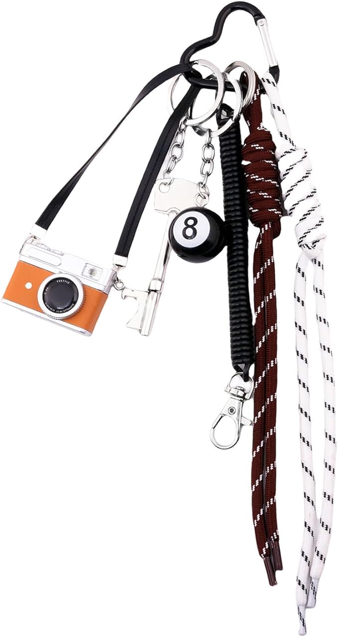 Tote Bag Purse Charms for Handbags - Cute Keychain, Y2K Rope Key Chain Accessories - Designer Jewelry Gift for Women