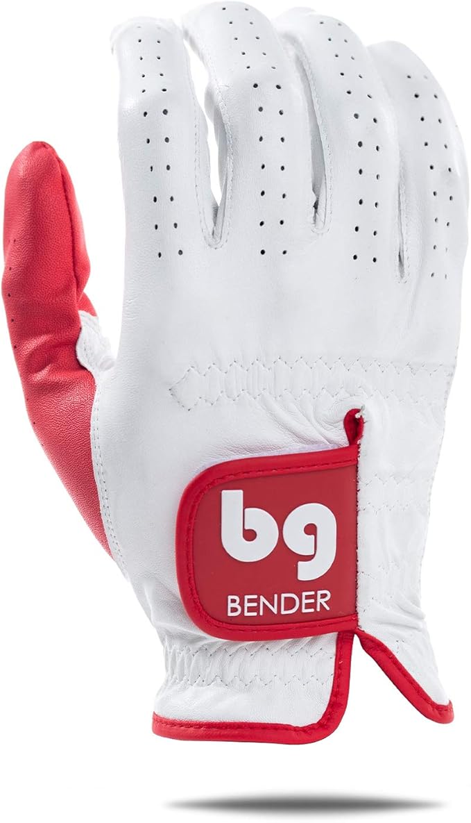 BG Bender - Womens Golf Glove, Durable Leather Golf Gloves, Unique Golf Gloves