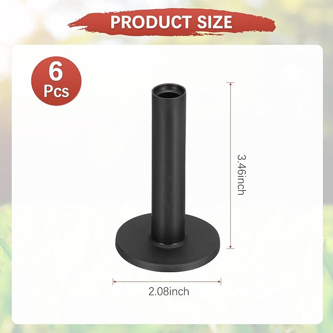 Rubber Golf Tees [] - Flexible Stable Ball Holder Use for Home & Outdoor & Indoor Tall Training Driving Range - [] Hitting Mats