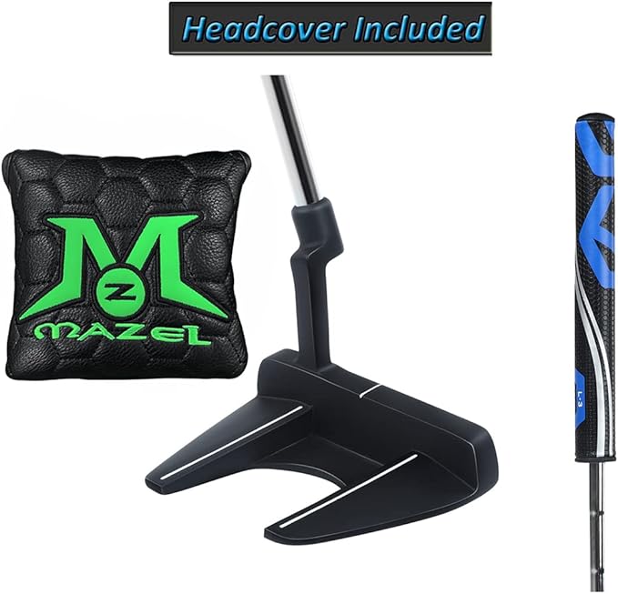 MAZEL Tour GS Men's Golf Putter,Right Handed,Golf Head Cover Included