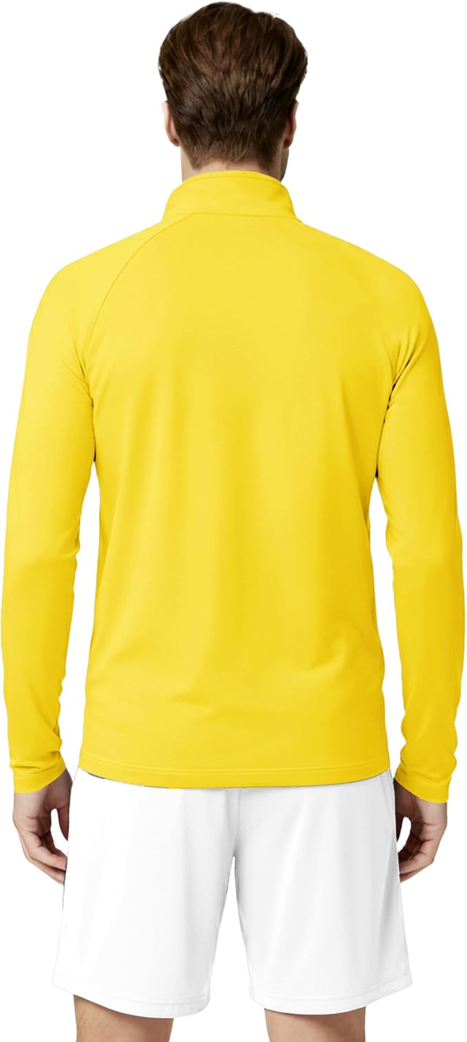 Boladeci Men's UPF 50+ Sun Shirts 1/4 Zip Long Sleeve SPF UV Protection Lightweight Quick Dry Quarter Zip Golf Shirts
