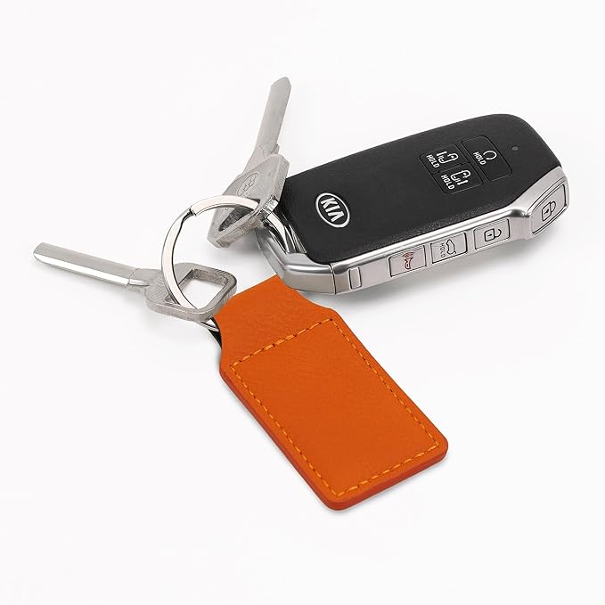 LaserGram Rectangle Keychain, Golfer Golfing, Personalized Engraving Included