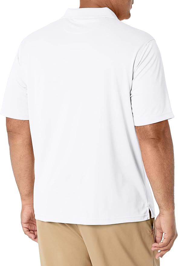 Amazon Essentials Mens Golf Polo Shirt, Moisture-Wicking Quick Dry, Short Sleeve