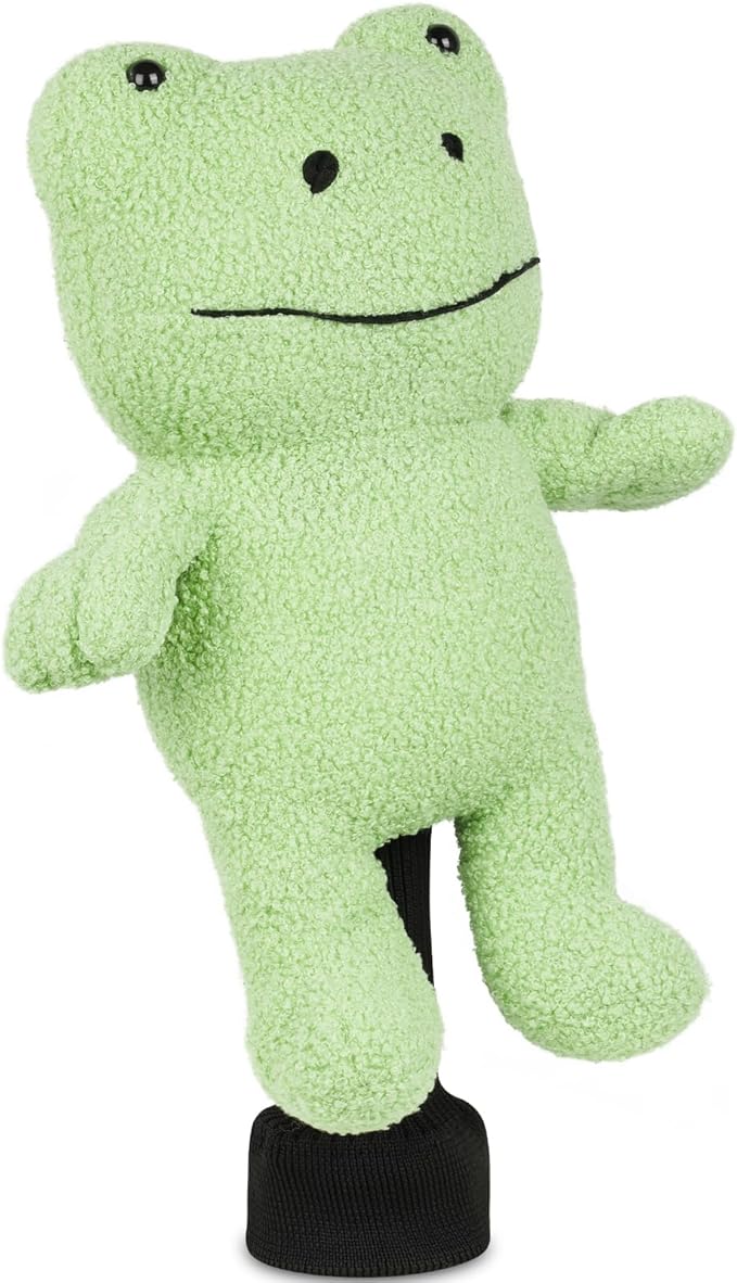 Driver Headcover, Funny Golf Club Covers Soft Plush Animal Golf Head Covers, Creative Golf Headcover Fits Standard 460cc Driver Head
