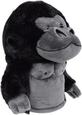 Driver Headcover Funny Golf Headcover Animal Golf Club Head Covers Gorilla Alces Moose Mammoth Design Black Plush Golfing Gifts for Men Women Golfer Fits up to 460CC Driver Head