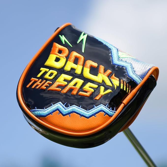 Golf Club Head Cover Golf Head Cover Driver Headcover Fairway Wood Headcover Hybrid Club Head Cover Back to The Easy