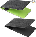 2 Pcs Leather Golf Scorecard Holder Golf Score Card Book Yardage Book Leather Notebook Journal 7.6 x 4.5 Inch