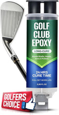 Golf Club Epoxy – Epoxy Glue for Golf Club Repair for All Golf Shafts, Heads, Drivers, Putters, and Irons, Works on Graphite & Steel Shafts