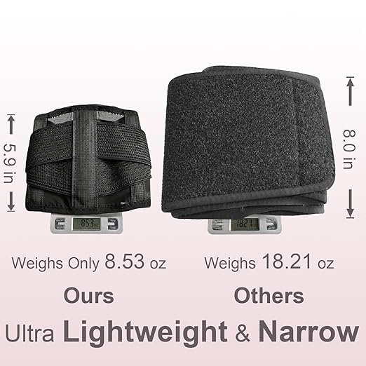 Ultra Breathable & Thin Back Brace for Lower Back Pain – Lightweight, Adjustable Back Brace Belt for Women and Men | Comfortable Lumbar Compression Brace for Sciatica, Scoliosis, Wear Under Clothing