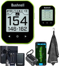 Bushnell Golf Phantom 3 Slope GPS Handlheld (Green) | 38,000+ Courses, Slope Compensation, Hazard Info, Distance Calculator, Scorekeeping, Magnet Mount, Touchscreen | Signature Series Gift Bundle