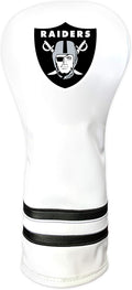 Team Golf NFL White Vintage Fairway Golf Club Headcover, Form Fitting Design, Retro Design