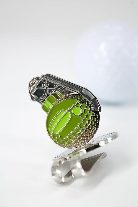 Funny Golf Ball Marker + Premium Magnetic Hat Clip | Unique Gift for Men & Women Golfers | Hilarious Golf Accessory for Any Golfer | NEW Designs!