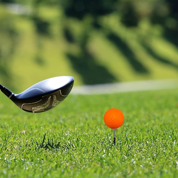 Foam Golf Practice Balls 16 or 54 Pack Soft Limited Flight Golf Balls, Perfect for Indoor and Backyard Swing Practice!…