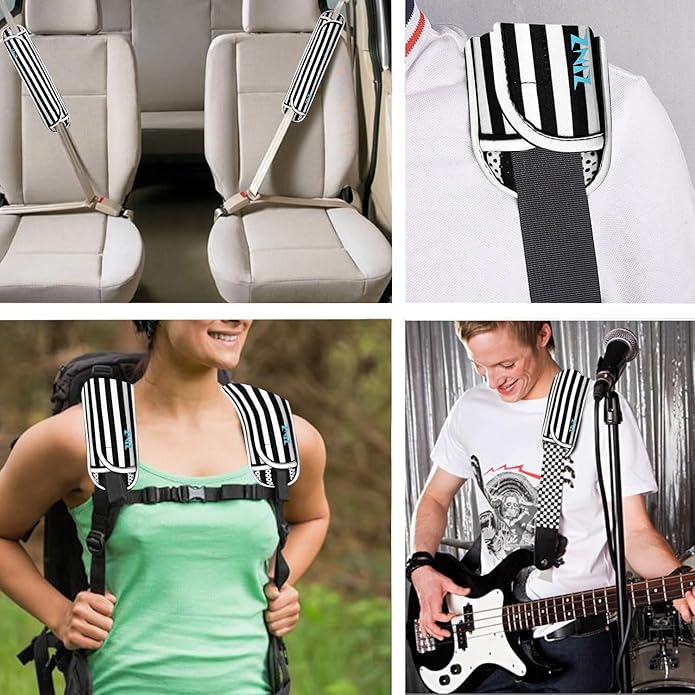 ZINZ Ultra Thick & Breathable Universal Shoulder Pad Cushion for Bag - Long & Comfort