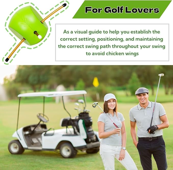 The Connector Golf Training Aid Swing Plane Golf Training Aid Helps Train Proper Swing Mechanics Arm Structure