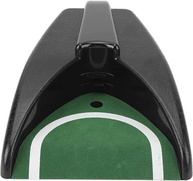 Acouto Putting Mat with Return Return Machine Automatic Sensing Battery Powered Putting Cup Indoor Putt Practice Training Equipment