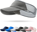 Sport Sun-Visor Hat Men Women Summer UV Protection, Lightweight Cooling Golf Running Tennis Sweat-Band Cap