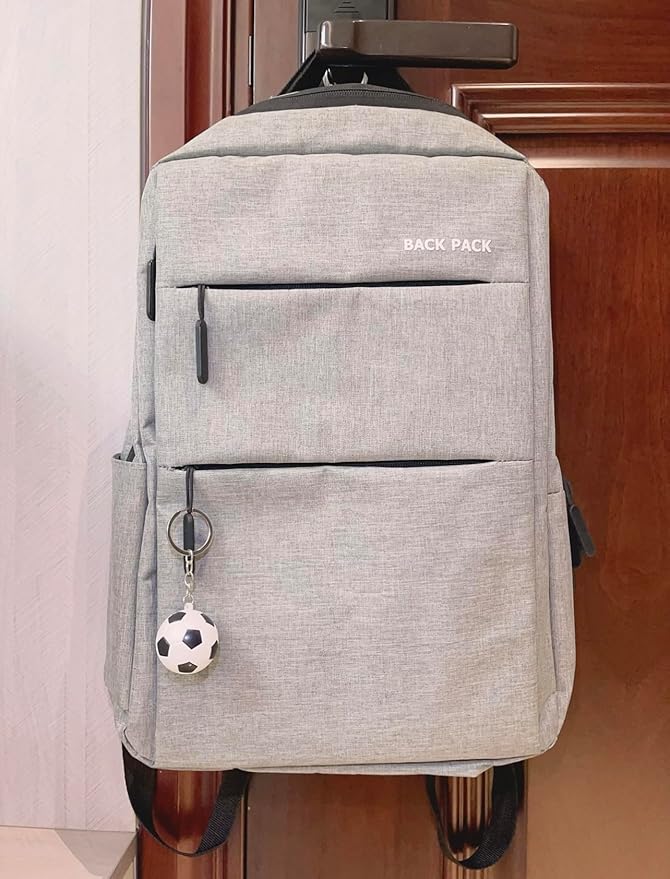 Mini 3D Soccer Sports Fan Keychains Birthday Backpack Pendant for Friend - Car Keychain Men's Toy Cool Football Gifts