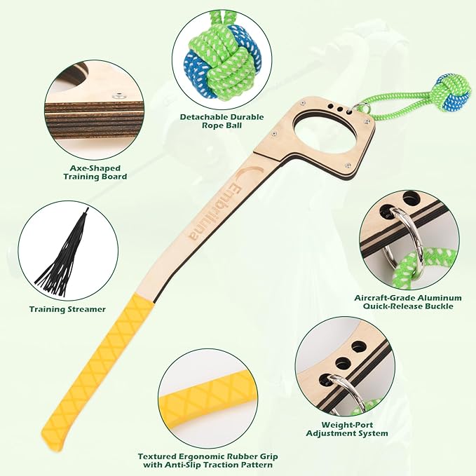 Golf Swing Trainer, Golf Swing Training Aid For Right & Left-Handed Golfers – Ideal For Beginners, Indoor & Outdoor Practice, Improved Swing Plane,Rhythm, Flexibility, Balance, Tempo, And Strength