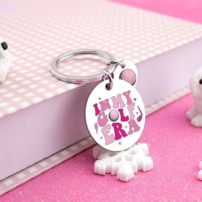 Golf Gifts for Women Golf Keychain Gifts for Her Golfs Accessories for Women Girls Golfs Gift for Women Golfers Unique Birthday Christmas Gift for Golfer Stuff