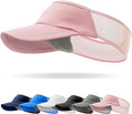Sport Sun-Visor Hat Men Women Summer UV Protection, Lightweight Cooling Golf Running Tennis Sweat-Band Cap