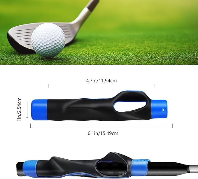 Golf Grip Trainer, Golf Club Grips, Golf Training Aid, Grip Trainer Golf to Help Train Correct Hand Position