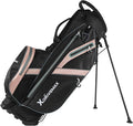 Golf Stand Bag, Lightweight Golf Bag with 8-Way Top Dividers, Golf Bag for Men & Women with Adjustable Dual Strap, Rain Cover, Cooler and Golf Accessory Kit