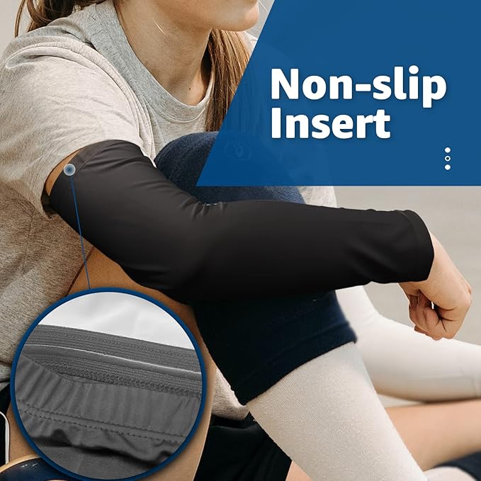 YESLIFE UV Sun Protection Arm Sleeves for Men & Women, UPF 50 Cooling Sports Sleeve