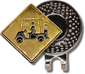 Mulligan Hooligan Golf Ball Marker + Magnetic Hat Clip, Funny and Unique Golf Gift, Premium Quality, The Perfect for Your Favorite Golfer, Golf Accessories for Any Occasions