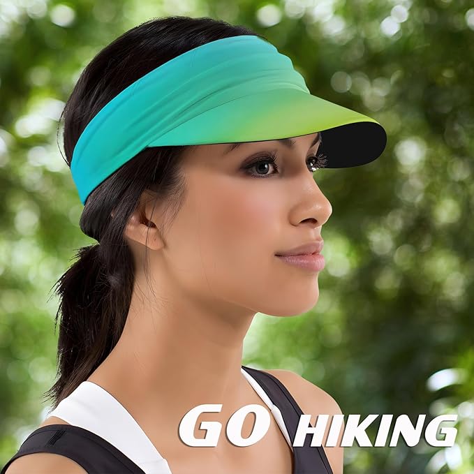 Sun Visor Hat Men Women for Sun Protection Running Fishing Tennis Golf