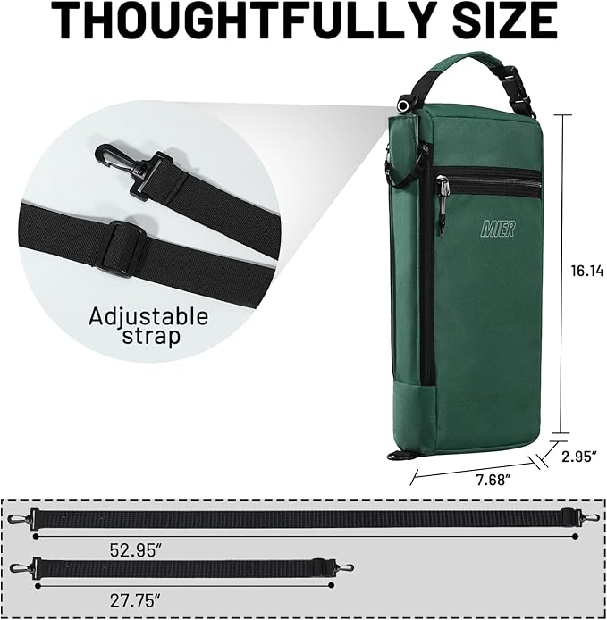 MIER Cooler Backpack Insulated Soft Cooler Bag Portable Leakproof Camping Lunch Backpack for Men and Women Lightweight Thermal Bag for Hiking Shopping Travel