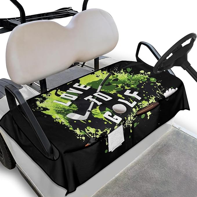 Golf Cart Seat Covers Universal Golf Cart Seat Cover Blanket Cushion Cover Sports Golf Cart Accessories